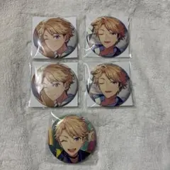 あんスタ　嵐　缶バッジ5点セット