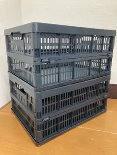 N547 折りたたみコンテナ　収納ボックス