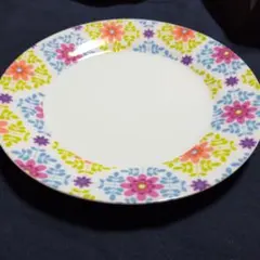 花柄デザートプレート