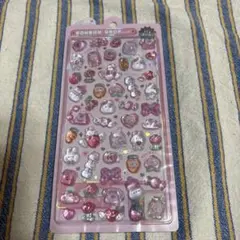 【正規品】ボンボンドロップシール　オリジナル　ももいろボンボン うさぎ