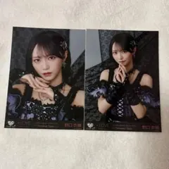 イコラブ 野口衣織 アリーナツアー2025衣装 生写真 黒衣装 コンプ