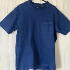 GAP ギャップ　インディゴ　Tシャツ M