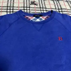 BURBERRY BLUE LABELトレーナー　スウェット　　　チェック柄