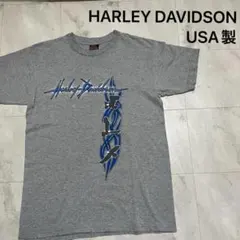 USA製 ハーレーダビッドソン Tシャツ 半袖 両面プリント バイク アメカジ