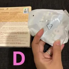 【正規品】ラブブ PIN FOR LOVE イニシャル チャーム 『 D 』