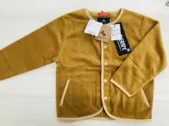 【秋先取り】GERRY フリースジャケット キャメル 110cm