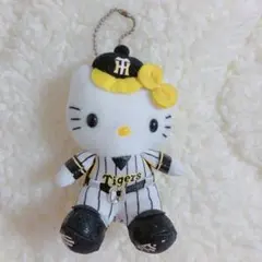 キティ 阪神タイガース コスチューム マスコット キーチェーン