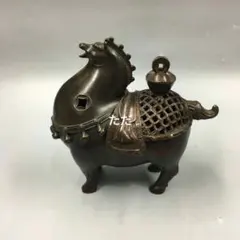宋代 磁州窯 黒地に狗頭壺 - メルカリ