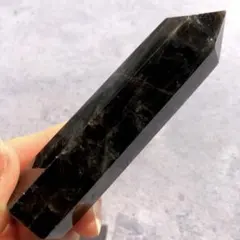 【特大！数量限定！最強魔除け】艶々　天然石　モリオン　ポイント　黒水晶