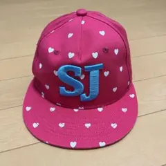 値下げ！JENNI シスター ジェニイ キャップ ロゴ 帽子 ピンク 刺繍のサムネイル