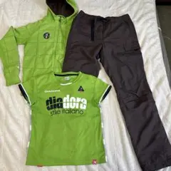 ディアドラDIADORA & ユニクロ　上下３点セット　M 防寒パンツ