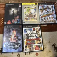 ⚠️動作未確認⚠️ PS2ソフト 5本セット