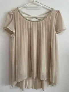 Ropé Picnic プリーツ 半袖シャツ 38