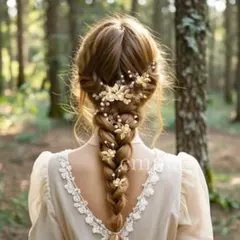 髪飾り　結婚式　お呼ばれ　成人式　ヘアアクセサリー　ヘアピン　ヘッドドレス　簪