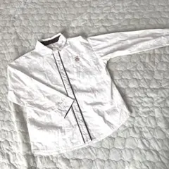 アプレレクール　Tiny Bear テディベア刺繍 長袖シャツ　120