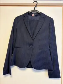 THEORY セオリー ネイビー ストライプ パンツスーツ