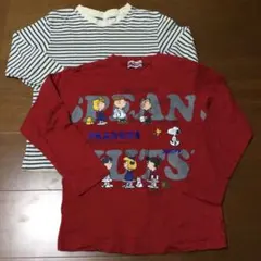 キッズ　長袖トップス　２点　130㎝