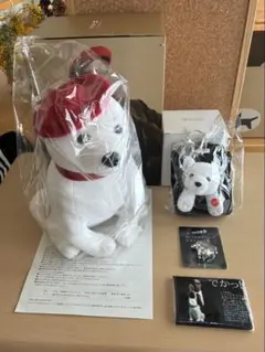 ソフトバンク お父さんグッズ3点＋おまけ 未使用 ぬいぐるみセット