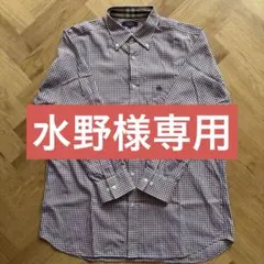 色最高☆ ラルフローレン 長袖 オンブレチェックシャツ BLAKE ボタン 