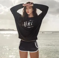 {XXLサイズ}レディース ラッシュガード 水着 フィットネス 体型カバー