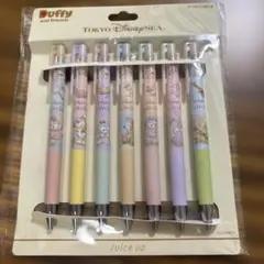 Duffy and Friends Juice upボールペン 7本セット
