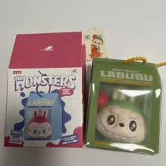 POPMART ラブブ LABUBU WackyMart スクイーズチャーム 緑