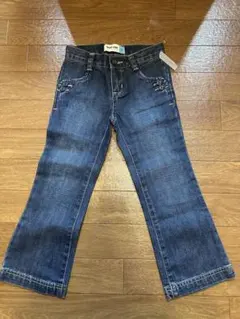 ダークブルー フレアパンツ 約75cm
