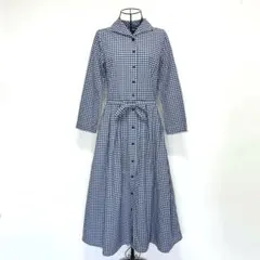 Sunny Clouds オトナ色ギンガムのワンピース M