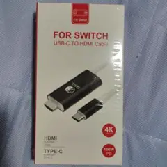 USB-C to HDMI Cable 4K対応
