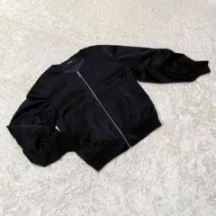 ジャーナルスタンダード　ジャケット　ノーカラー　フルジップ　羽織り　上着　黒色