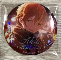 ＊*読様 プロセカ　東雲彰人　はぴこれ　箔押し缶バッジD