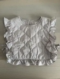 mamaraku ベビーベスト 80 フリル付き