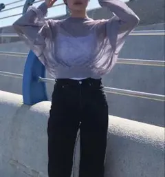 6 ROKU SUKE PULLOVER ニット