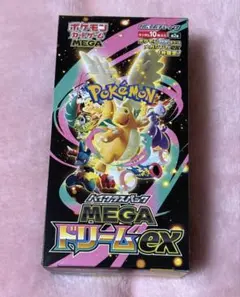 ポケモンカード　MEGAドリームEX 1BOX シュリンクなし　ぺりぺりあり MEGAドリームex 1box シュリンクなし ぺりぺりあり - メルカリ