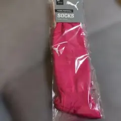 PUMA サッカー ストッキング 19-21cm ラズベリー