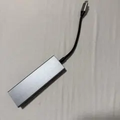 USB 3.0 ハブ 4ポート シルバー