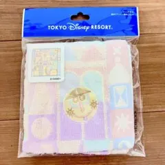 東京ディズニーリゾート　イッツアスモールワールド　タオル　ミニタオル　ディズニー