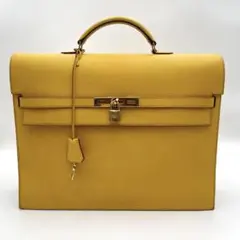 人気モデル✨HERMES ケリーデペッシュ38 イエロー 人気モデル✨HERMES ケリーデペッシュ38 イエロー
