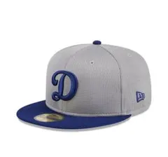 NEW ERA 59FIFTY ロサンゼルス・ドジャース ロード グレー Dロゴ
