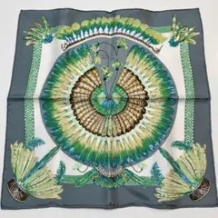 ✨美品✨HERMES エルメス スカーフ カレ 45 SILK100% 箱付