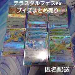 ポケモンカード テラスタルフェスex ブイズ まとめ売り