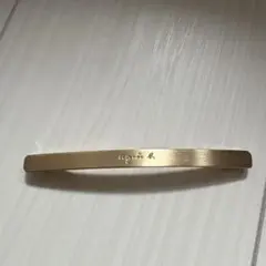 アニエスベー　バレッタ　ゴールド