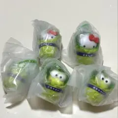 サンリオ　白菜マスコット　ハローキティ　けろけろけろっぴ　5点セット