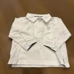 ホワイト ネクタイ付きシャツ