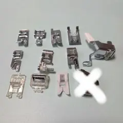 ミシン用押さえ金具 6個セット JUKIミシン - メルカリ