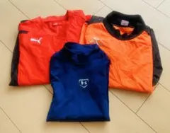 Mizuno PUMA アンダーアーマー　ピステサッカーウェア130~140