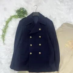 <美品>TAGLIATORE 新ロゴ LARSブラック ボアベルデットコート44 アウトレット】TAGLIATORE タリアトーレ ロングコート/ラップ