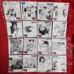 ジャンプフェア2025　アニメイト　色紙　ハンターハンター　ワンピース　ナルト