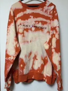 TOMMY HILFIGER タイダイ スウェットシャツ