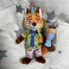 ズートピア ニック ブラッシュキーチェーン